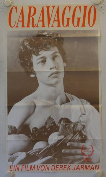 Caravaggio original release german movie poster